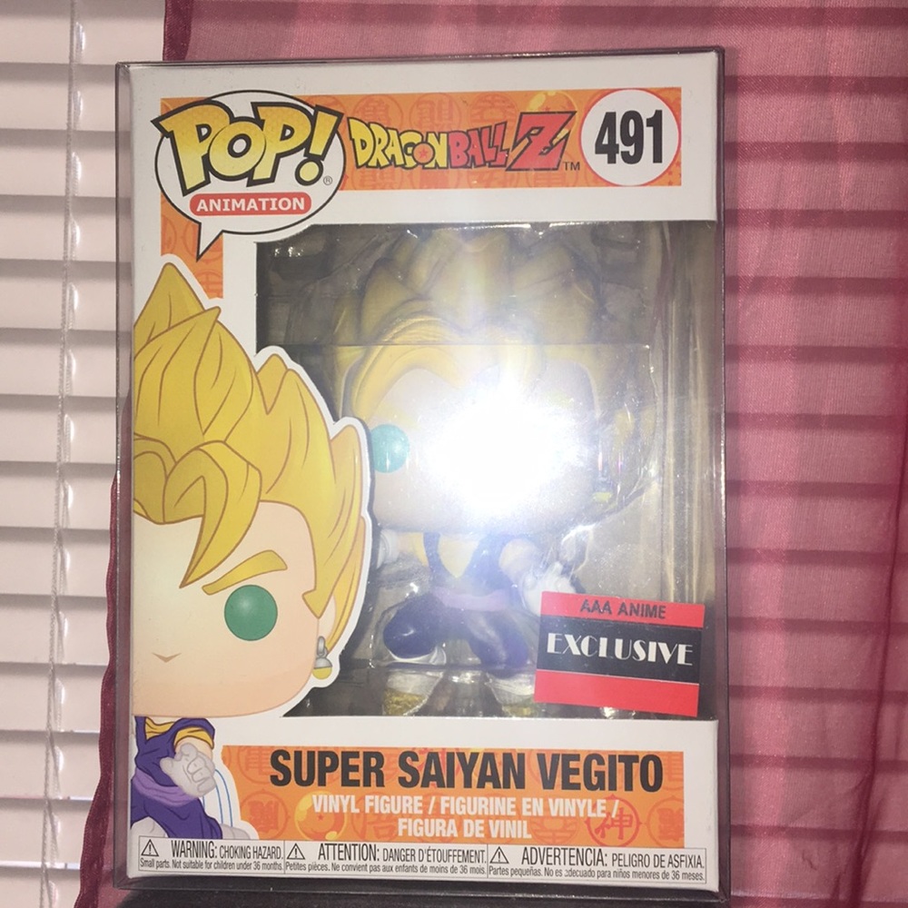 Funko Pop Super Saiyan Vegito #491